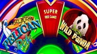 •BIG WIN• WONDER 4 SLOT MACHINE•SUPER FREE GAMES• PELICANS AND PANDAS IN DA HOUSE•CASINO GAMES!!