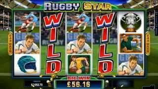 Rugby Star Slot Promo Video - Microgaming