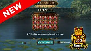 Lord Merlin and the Lady of the Lake Slot - Play'n GO - Online Slots & Big Wins
