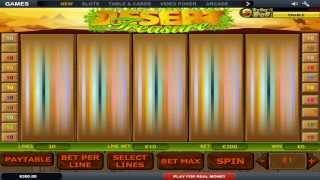 FREE Desert Treasure ™ Slot Machine Game Preview By Slotozilla.com