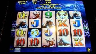 Timber Wolf Slot Machine Bonus Win (queenslots)
