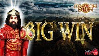 BIG WIN on Dragon Born Slot (Big Time Gaming) - 4€ BET!