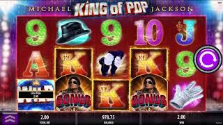 Michael Jackson: King of Pop slot from Bally - Gameplay