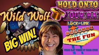 Big Win Wild Wolf & Hold Onto Your Hat