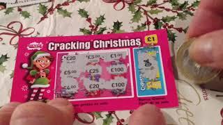 Christmas Scratchcards...New Poundland cards Vs Camelot cards..with Guest star Cash Words