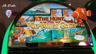 VGT SLOTS "The Hunt for Neptune's Gold" Choctaw Casino JB Elah Slot Channel How To YouTube USA