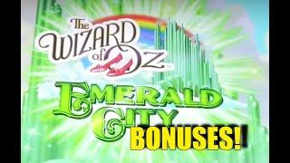 Emerald City Slot: Bonus Wins on Max Bet