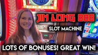 BONUS AFTER BONUS! Jin Long 888 Slot Machine! Fantastic Run!!