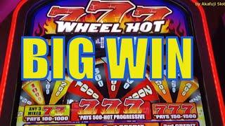 Big Win •WHEEL HOT $1 Slot Machine - 3 Reels Max Bet $3 赤富士スロット, カリフォルニア スロット, カジノ