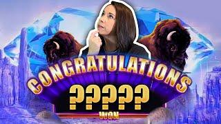 Slot Queen tries MAX BET on Buffalo Diamond // Let's land the Grand !