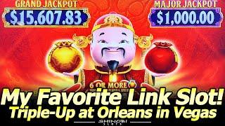 My Favorite Link Game? Choy's Kingdom Link Prosperity Paws at Orleans Casino in Las Vegas!
