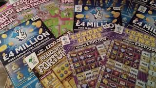 Wow!.. £120.00..of £10.oo BIG DADDY"S.etc..The Football Scratchcards game. ."Come on England"