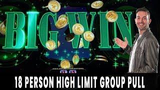 • $3600 in $25 Spins! • High Limit GROUP PULL • Green Machine Deluxe & Cash Machine