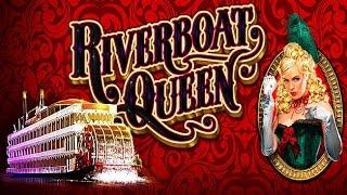 Riverboat Queen Slot - NICE SESSION, ALL BONUS FEATURES!