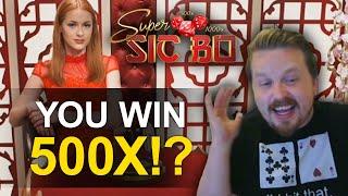 Unexpected HUGE WIN on Super Sic Bo!