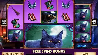 ELVIRA: THE WITCH IS BACK Video Slot Game with an ELVIRA' MEGA SPIN BONUS