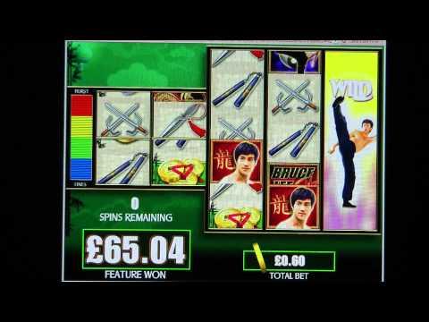 £100.72 SUPER BIG WIN ( X STAKE) BRUCE LEE™ SLOT GAME AT JACKPOT PARTY®