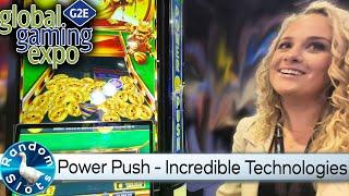 Power Push Slot Machine by IT at #G2E2022