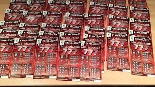 Full Pack Of 40 Millionaire 777 Scratchcards