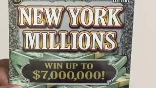 New York Millions scratch offs