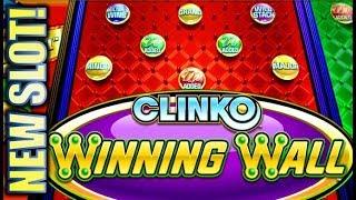 •NEW SLOT! I TRIED!•• CLINKO WINNING WALL (INCREDIBLE TECHNOLOGIES) Slot Machine Bonus