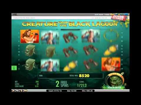 Creature From The Black Lagoon +200x Total Bet!