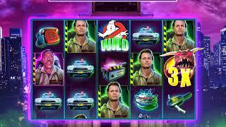 GHOSTBUSTERS: BACK IN BUSINESS Video Slot Casino Game witha GOZER THE GOXERIAN FREE SPIN BONUS