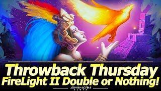 FireLight II Slot Machine - Throwback Thursday, $100 Double or Nothing at Yaamava Casino