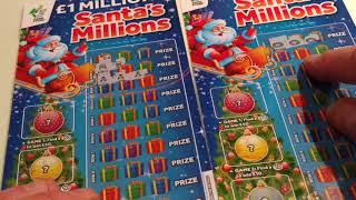 Big Mummy and Big Uncle 10 pound Scratchcards and SANTA'S Millions
