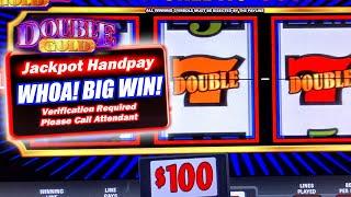 DOUBLE GOLD HIGH LIMIT SLOT MACHINE ⋆ Slots ⋆ CRAZY JACKPOT WINS! ⋆ Slots ⋆ UP TO $300 BETS
