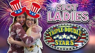 ★ Slots ★ SLOT LADIES Are Back!!!! ★ Slots ★ Watch Them WIN BIG On ★ Slots ★Triple Double Stars ★ Sl