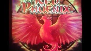 Bally - Super Red Phoenix : Red Envelope Progressive Pop on a $1.10 bet