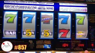 Wild Double Strike Slot Machine 9 Lines Max Bet $9 @ San Manuel Casino in CA 赤富士スロット