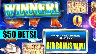 $50 HIGH LIMIT JACKPOT WIN ⋆ Slots ⋆ FREE GAMES RIVER WILD FIRE LINK ⋆ Slots ⋆ HAND PAY SLOT MACHINE