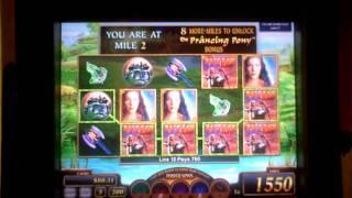Lord of the Rings slot machine bonus win at Parx Casino