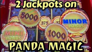2 JACKPOTS on PANDA ⋆ Slots ⋆ MAGIC