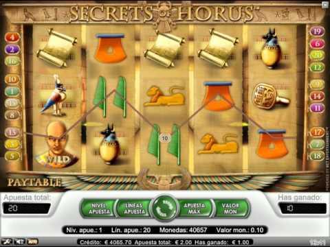 Secrets of Horus - Vídeo Tragamonedas