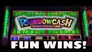 •RAINBOW CASH• Live Play and Bonus Wins