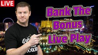 $9,500 Bank The Bonus Live Slots from The Cosmopolitan of Las Vegas