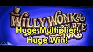 WMS - Willy Wonka - Huge Multiplier!  Huge Win!