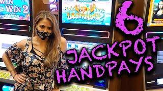 RECORD BREAKING 6 HANDPAY JACKPOTS on Lobster Mania 2 Game!