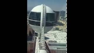 550 Feet Above Las Vegas! Unbelievable Views From The High Roller Observation Wheel