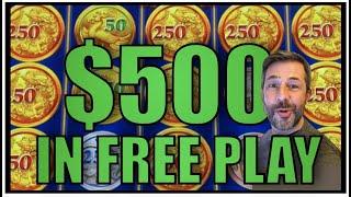 GAMBLING FOR FREE!!! I'VE GOT $500 in FREE PLAY! LET'S GO MAKE SOME CASH!