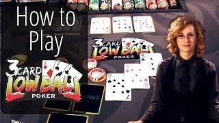 How to Play Three Card Lowball Poker