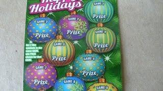 $10 Happy Holidays Lottery Ticket