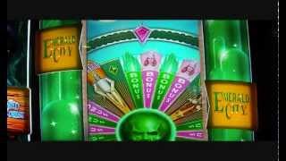 Wizard of Oz Gamefield Over 100X Slot Machine Bonus Round