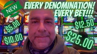 ⋆ Slots ⋆Watch Me Bet Every Denomination & Every Bet Level⋆ Slots ⋆