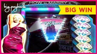 SURPRISE BIG WIN! How to Marry a Millionaire Slot!