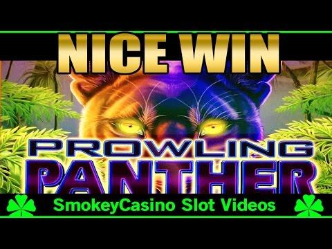 PROWLING PANTHER Slot Machine NICE WIN - LOL IGT