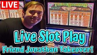 ⋆ Slots ⋆ Bonus Friend Jonathan Lunchtime Casino Play ⋆ Slots ⋆ Live from The Cosmopolitan of Las Vegas